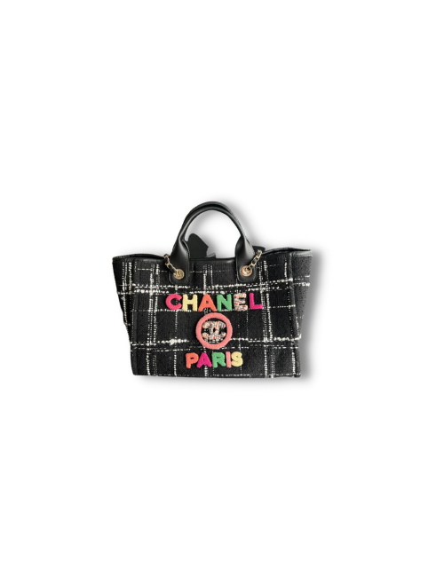 Chanel Large Shopping Bag Black For Women 19.5in/50cm A66941