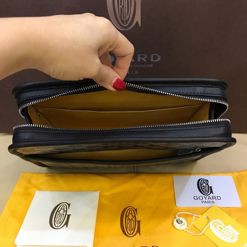 Goyard Jouvence GM Toiletry Bag Navy Blue/Black/Dark Grey For Women‎ 11.6in/29.5cm JOUVENGMLTY01CL03P