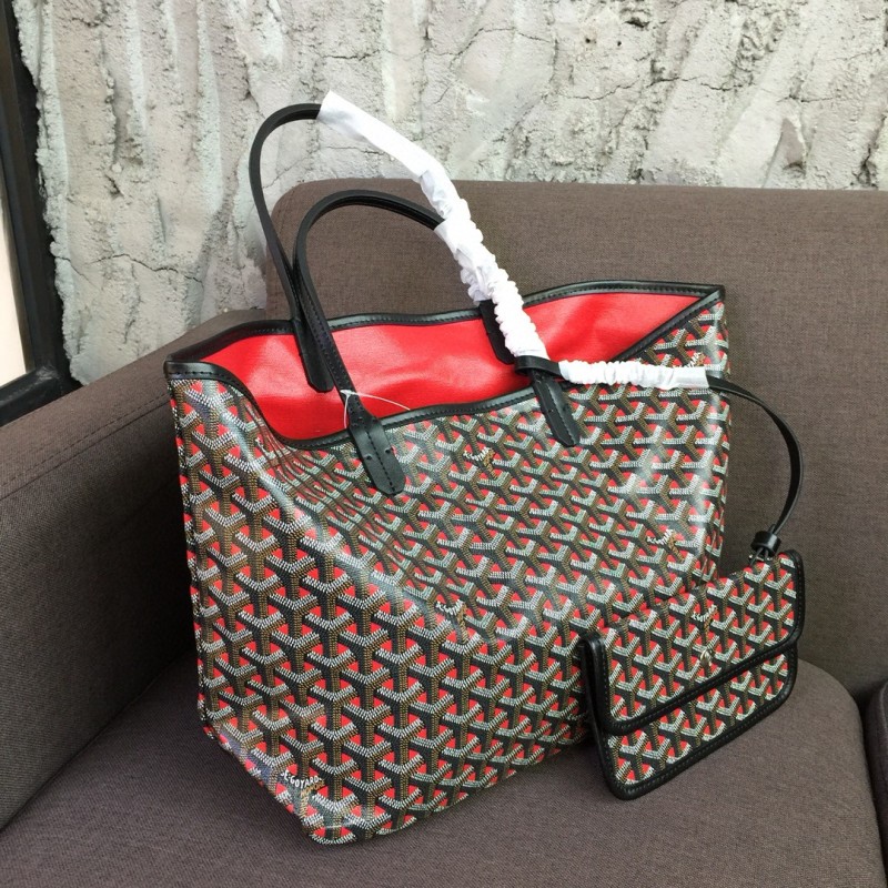 Goyard Anjou GM Bag Red/Green For Women‎ 15.7in/40cm