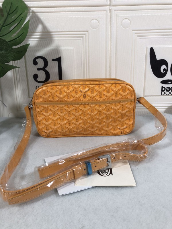 Goyard Cap Vert PM Bag Yellow For Women‎ 8.7in/22cm