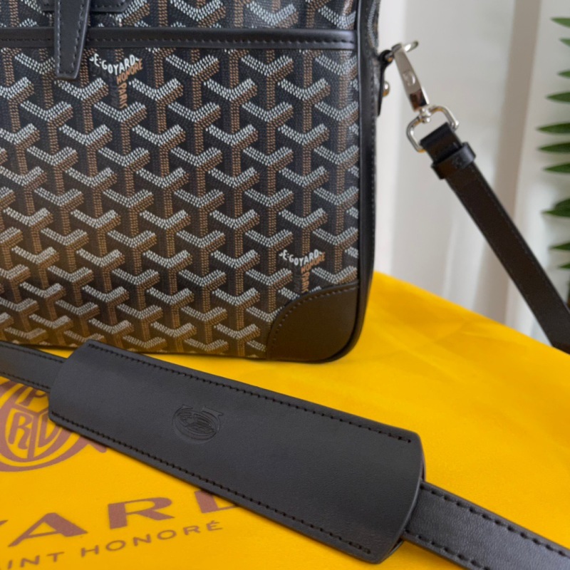 Goyard Ambassade MM Document Case Green/Grey/Black For Women‎ 16.1in/41cm AMBASSMMLTY01CL03P