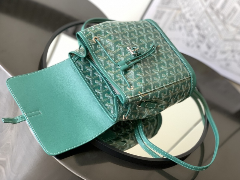 Goyard Alpin Mini Backpack Green For Women‎ 9.1in/23cm ALPIN2MINTY09CL09P