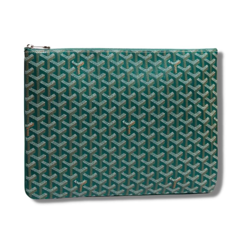 Goyard Senat MGM Pocket Green/Blue/Brown For Women‎ 14.1in/36cm SENAT2MGMTY09CL09P