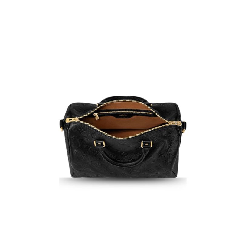 Louis Vuitton Speedy Soft 30 Monogram Empreinte Black For Women 21cm/8.3in M47186