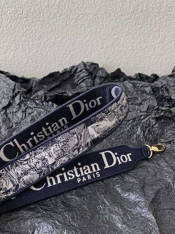 Dior Medium Lady D-Lite Bag Black For Women 9.5in/ 24cm