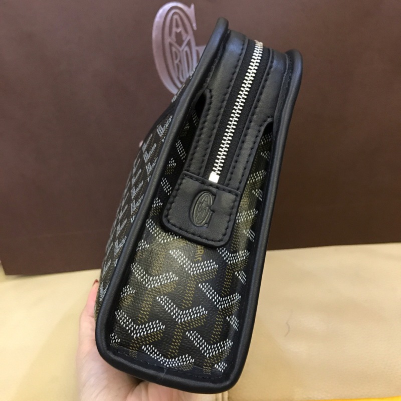 Goyard Jouvence GM Toiletry Bag Navy Blue/Black/Dark Grey For Women‎ 11.6in/29.5cm JOUVENGMLTY01CL03P