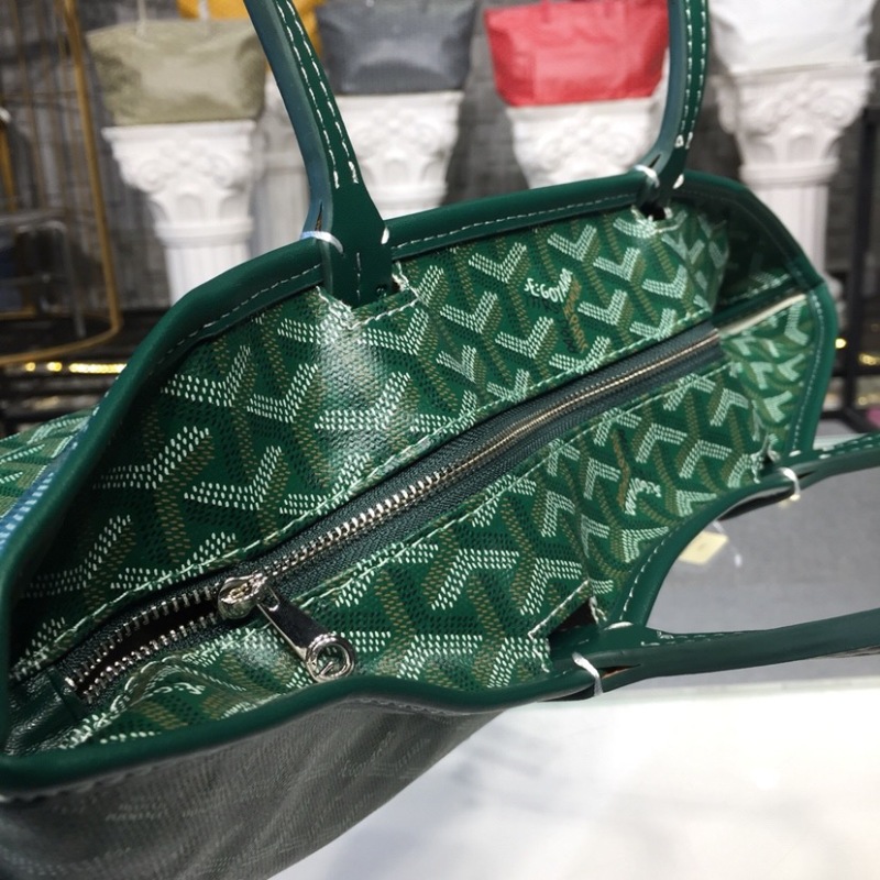 Goyard Artois PM Bag Red/Green For Women‎ 7.9in/20cm
