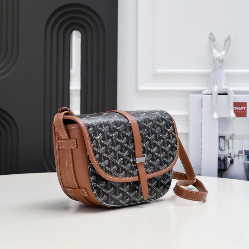 Goyard Belvedere PM Bag Brown For Women‎ 8.7in/22cm