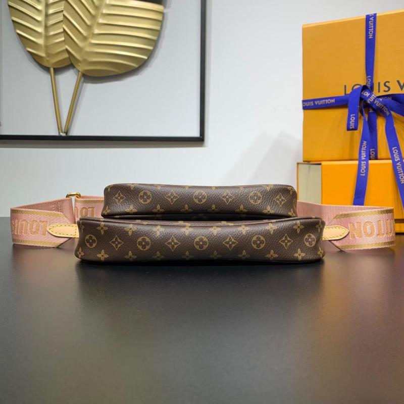 Louis Vuitton Multi Pochette Accessoires Monogram Canvas Brown For Women 9.4in/24cm LV M44840