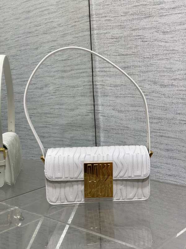 Miss Dior Flap Bag Latte For Women 22cm/8.5in – M2610UBOS_M030