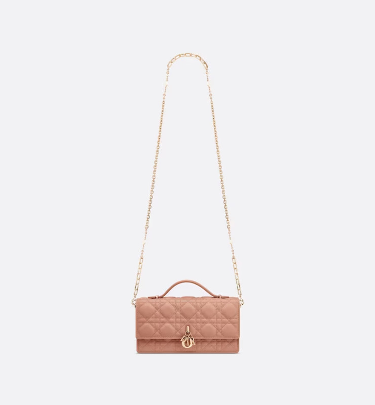 Dior Miss Dior Mini Bag Rose Des Vents For Women S0980ONMJ_M49P 8.5in/21cm