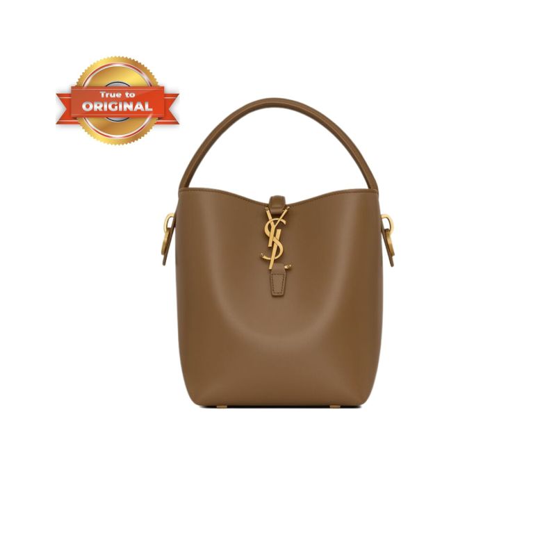 [True-to-ORIGINAL] Saint Laurent LE 37 Small Dark Cork For Women 7490362R20W2760