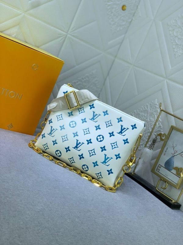 Louis Vuitton Coussin PM Bag Blue For Women 7.5in/26cm M11225