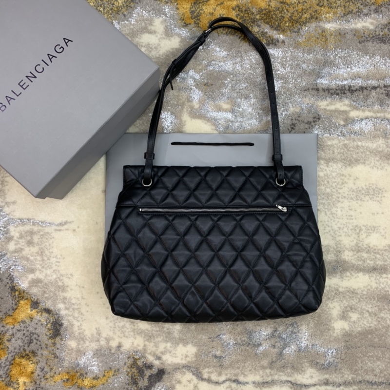 Balenciaga Touch B. Shoulder Bag Quilted Large In Black For Women 14n/36cm