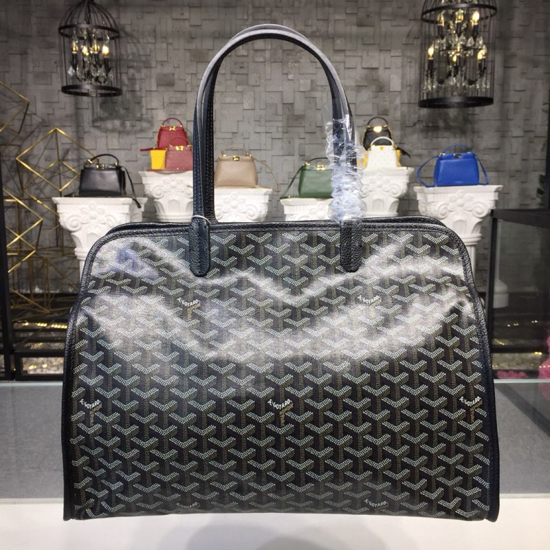 Goyard Hardy PM Bag Yellow/Black/Green For Women‎ 15.7in/40cm HARDY2PMLTY07CG07P