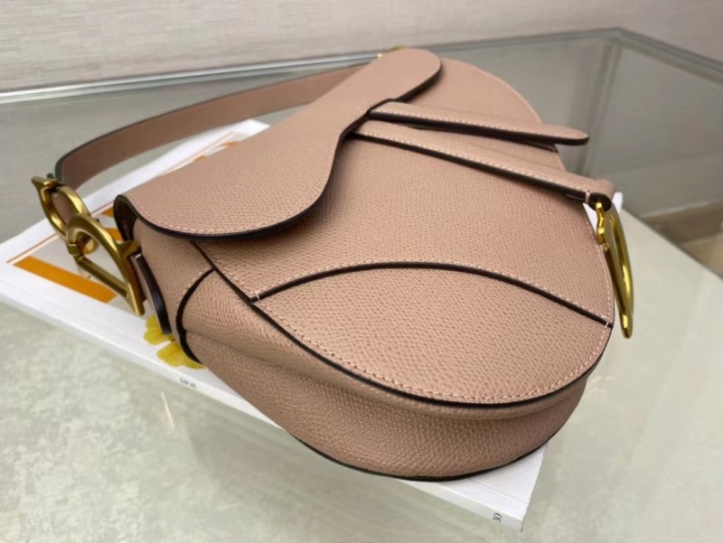 Christian Dior Saddle Bag With Strap Gold Toned Hardware For Women 25.5cm/10in CD M0455CBAA_M50P