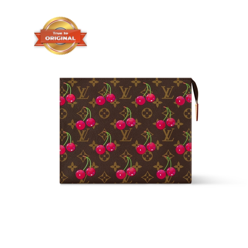 [True-to-ORIGINAL] Louis Vuitton LV x TM Toiletry Pouch Monogram For Women 7.9in/20cm M14372