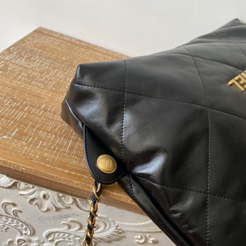 Chanel Large 22 Backpack Black For Women 19.9in / 51cm AS3313