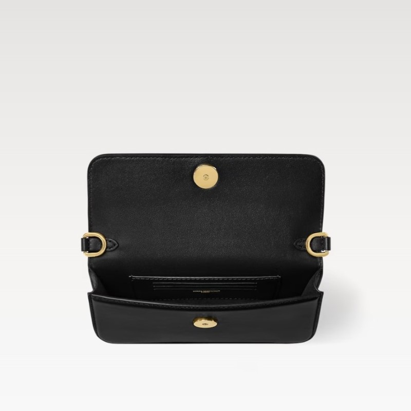 [True-to-ORIGINAL] Louis Vuitton Wallet On Chain LV Bloom Black For Women 7.9in/20cm M14564