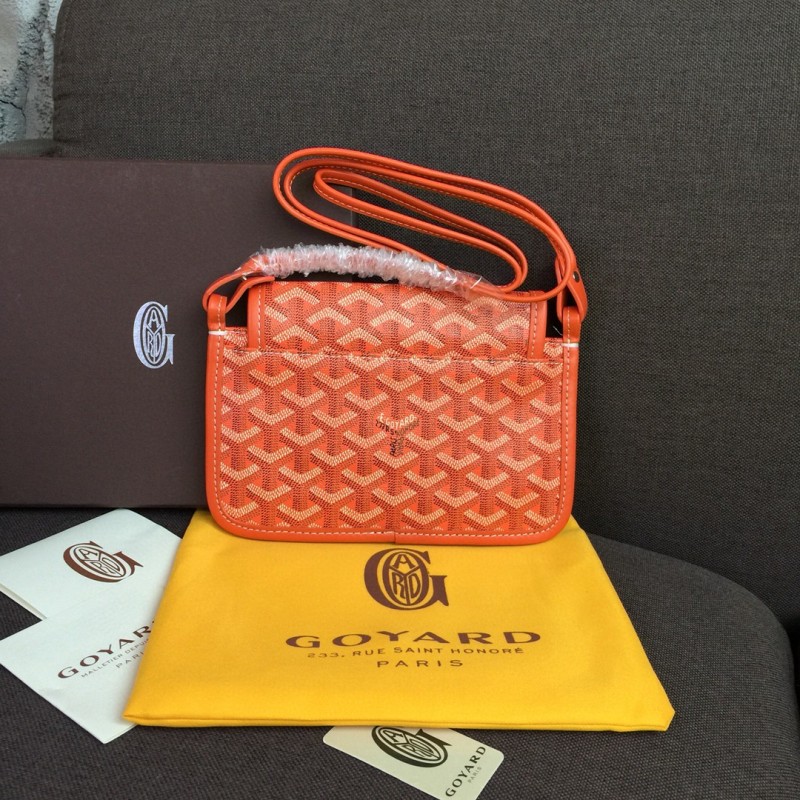 Goyard Plumet Pocket Wallet Orange For Women‎ 8.1in/20.5cm