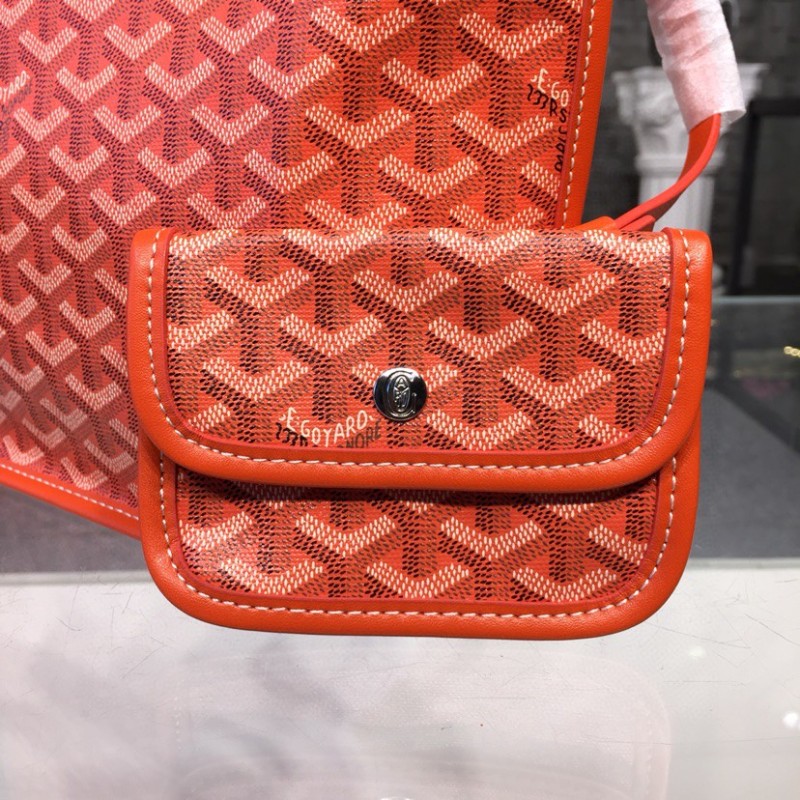 Goyard Anjou Mini Bag Orange For Women‎ 7.9in/20cm