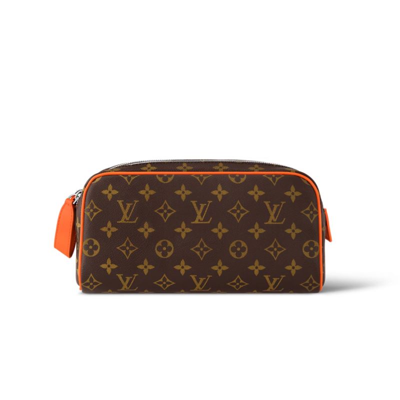 Louis Vuitton Dopp Kit Toiletry Bag Orange 11in/28cm M46765