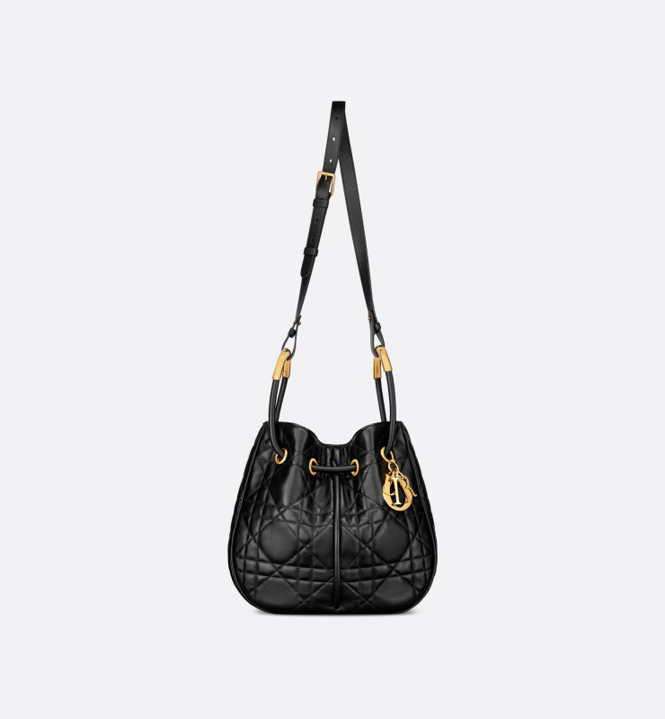 Dior Medium Nolita Bag Black For Women 10,5in/27cm M2312UNJJ_M900