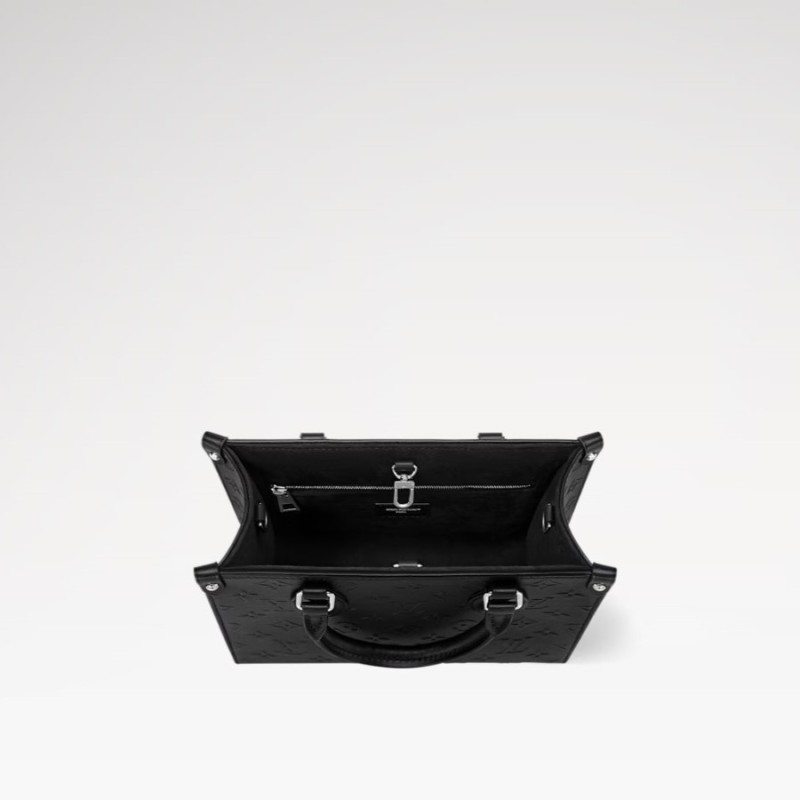 Louis Vuitton OnTheGo PM Handbag Black For Women 9.8in/25cm M14576