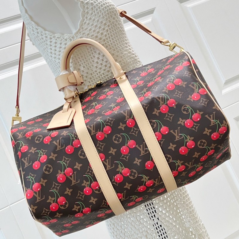 [True-to-ORIGINAL] Louis Vuitton LV x TM Keepall Bandoulière 45 17.7in/45cm M13764