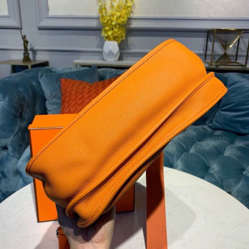 Hermes Evelyne III GM Bag Orange For Women 11.8in/30cm