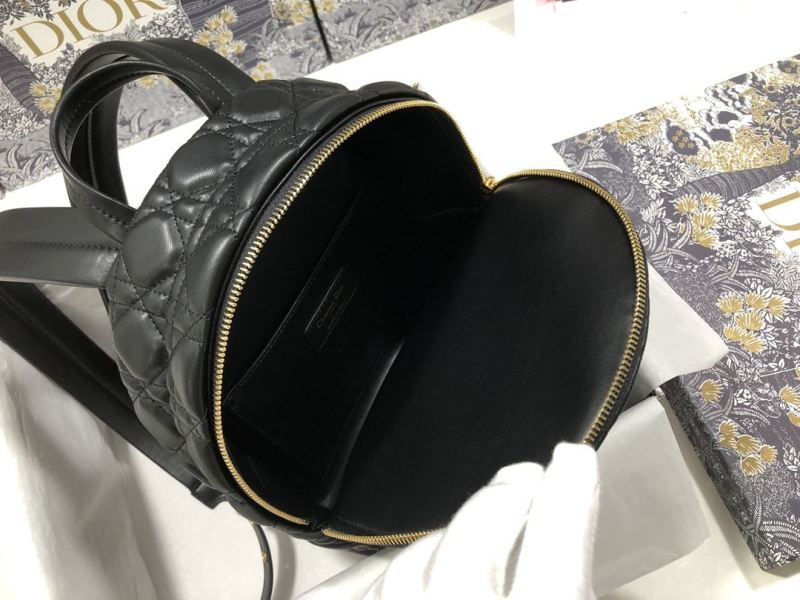 Dior Mini Dior Backpack Cannage Black For Women‎ 12 in/ 31.5 cm CD