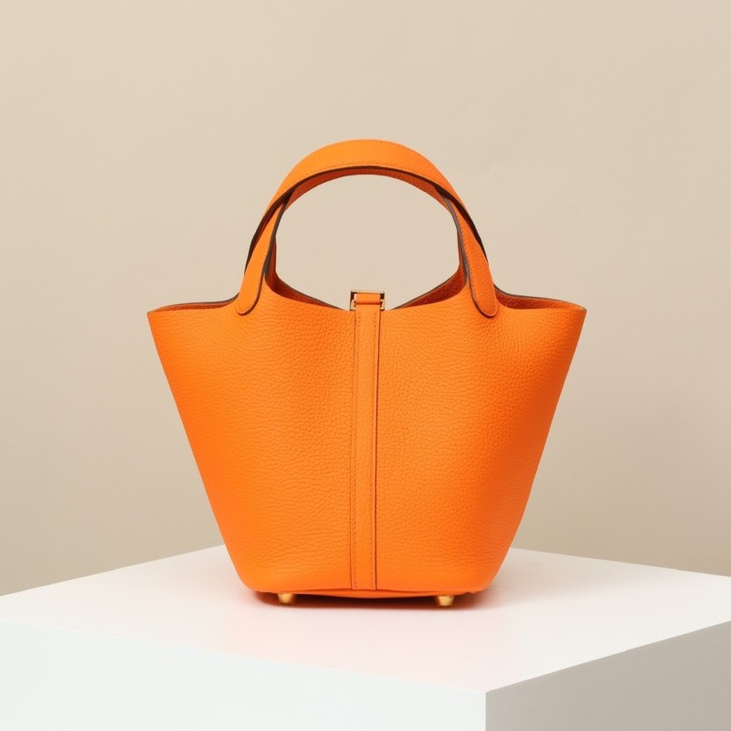 Hermes Picotin Lock 18 Bag Orange For Women 7.1in/18cm