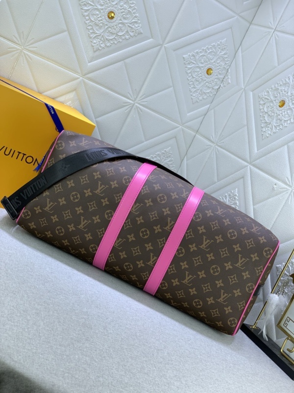 Louis Vuitton Keepall Bandouliere 50 Pink 19.7in/50cm M45866