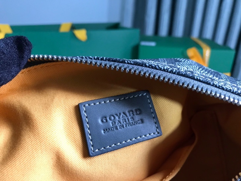 Goyard Bowling 25 Toiletry Bag Navy Blue/Black/Brown For Women‎ 9.4in/24cm BOWLIN025TY01CL03P