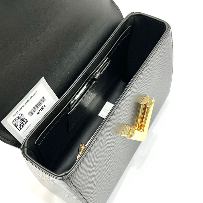 Louis Vuitton Twist MM Epi Black For Women 9.4in/23cm