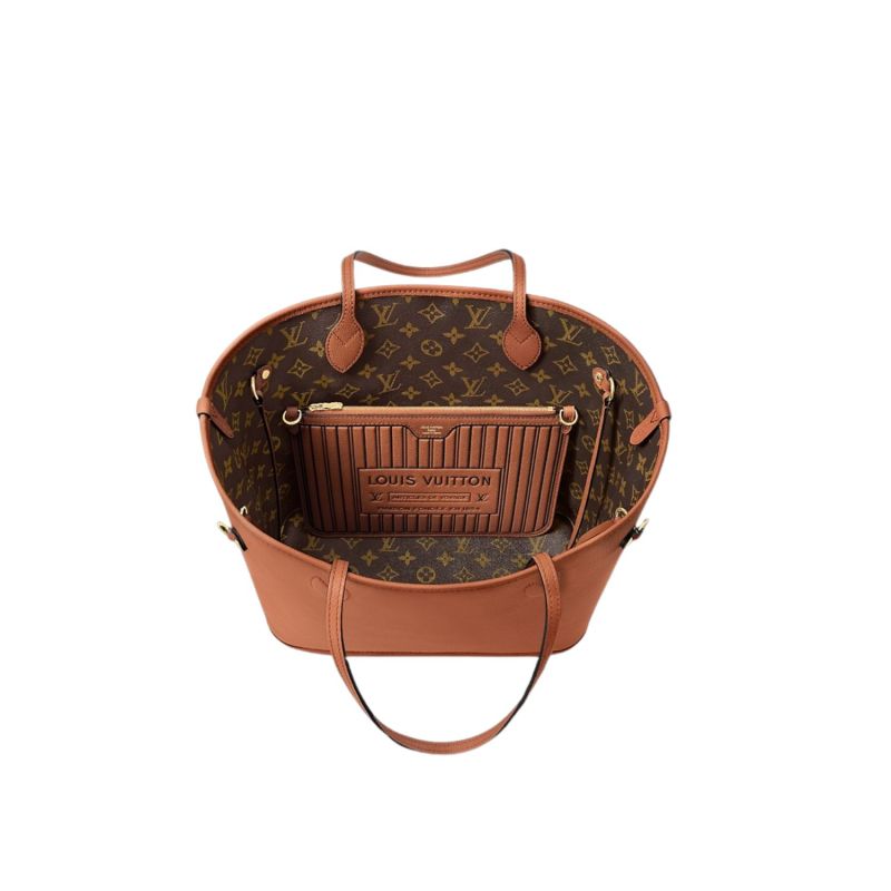 Louis Vuitton Neverfull Inside Out MM Tan For Women 31cm/12.2in – M12061