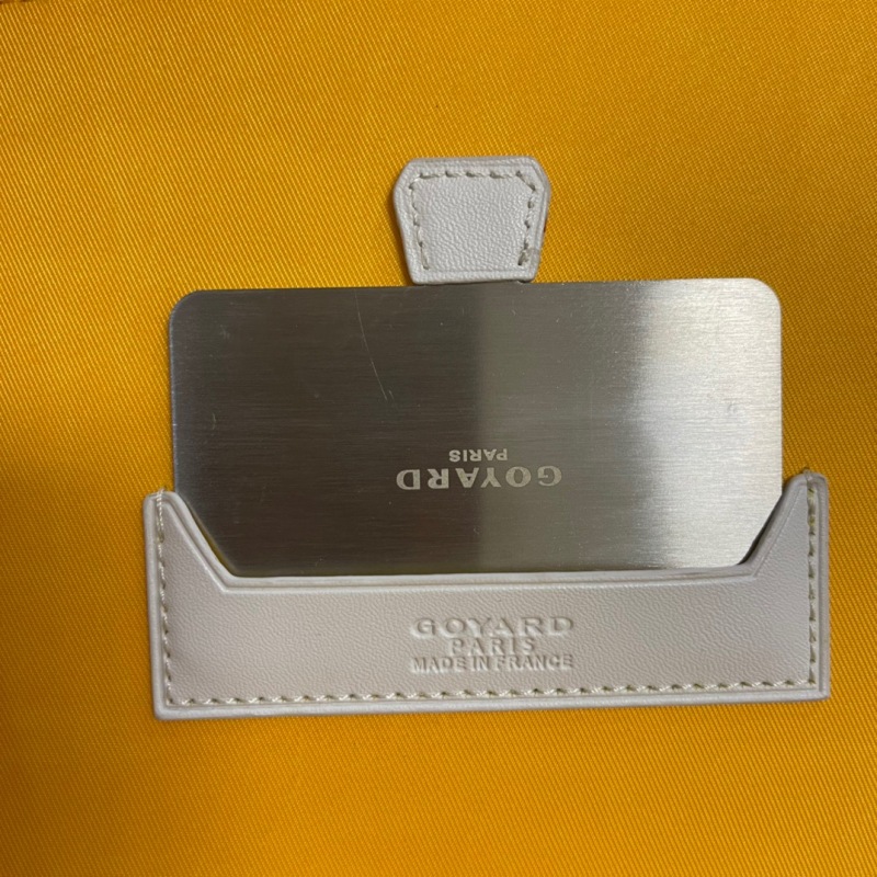 Goyard Muse Vanity Case Yellow/White/Orange For Women‎ 7.9in/20cm MUSEVAPMLTY01CL03P
