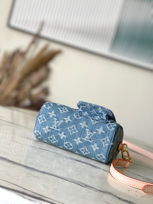 Louis Vuitton Nano Speedy Blue For Women 16cm / 6.3in M82950