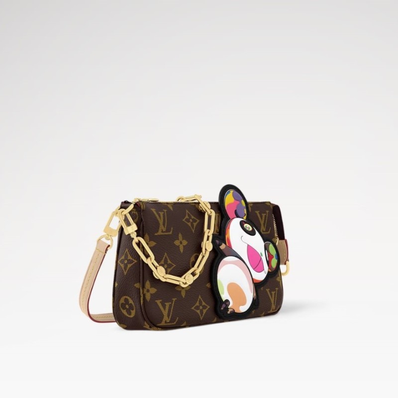 Louis Vuitton LV x TM Pochette Accessoires Monogram Canvas For Women 8.7in/22cm M13440