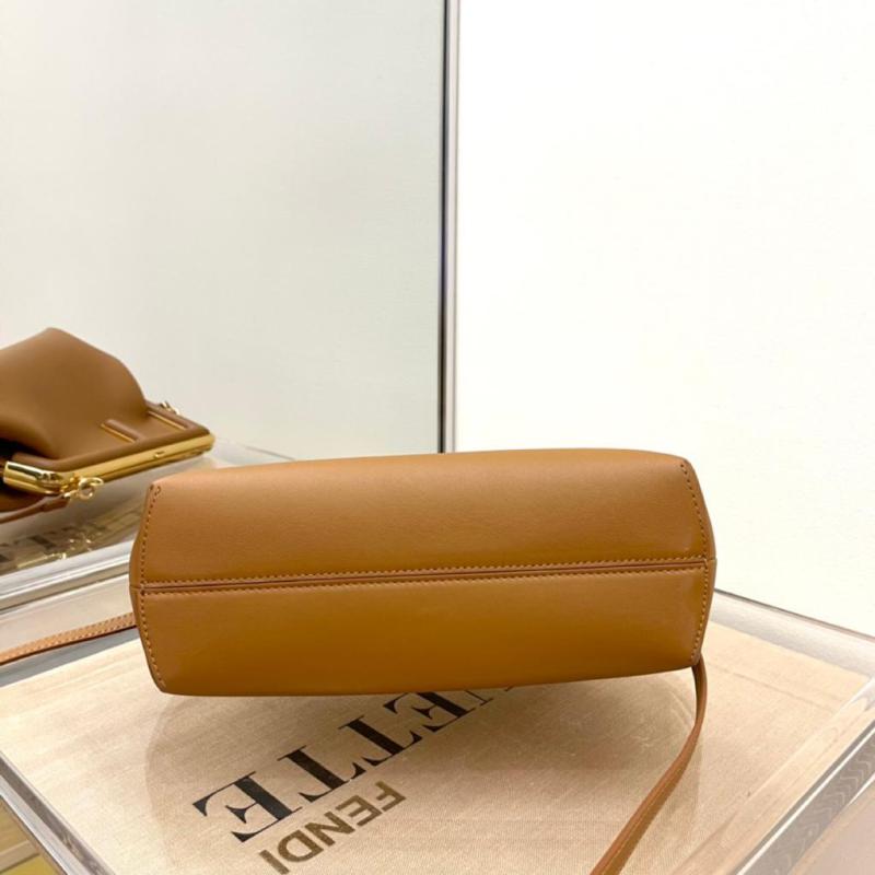 Fendi First Small Brown For Women, Women’s HandBags, Shoulder And Crossbody Bags 10.2in/26cm FF 8BP129ABVEF0NYJ