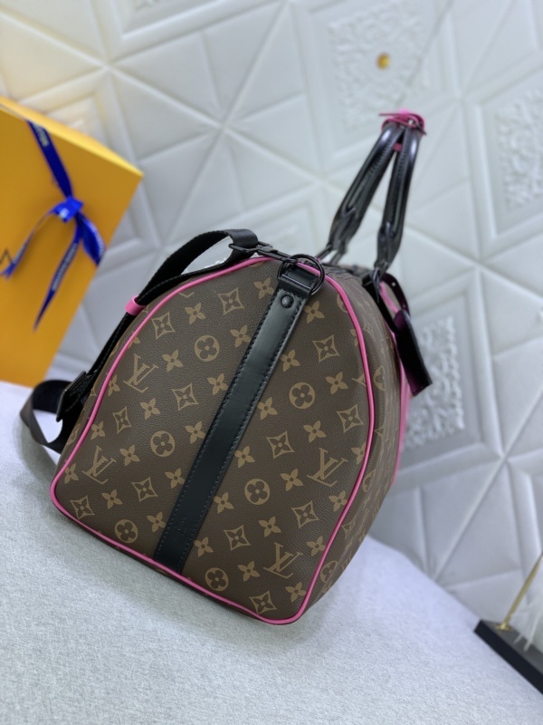 Louis Vuitton Keepall Bandouliere 50 Pink 19.7in/50cm M45866
