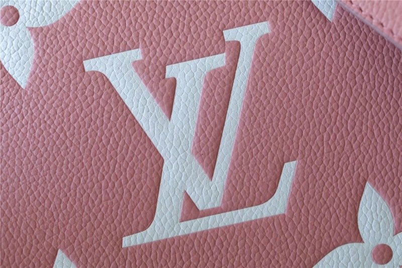 Louis Vuitton Bagatelle Monogram Empreinte Pink For Women 9.4in/24cm M46301