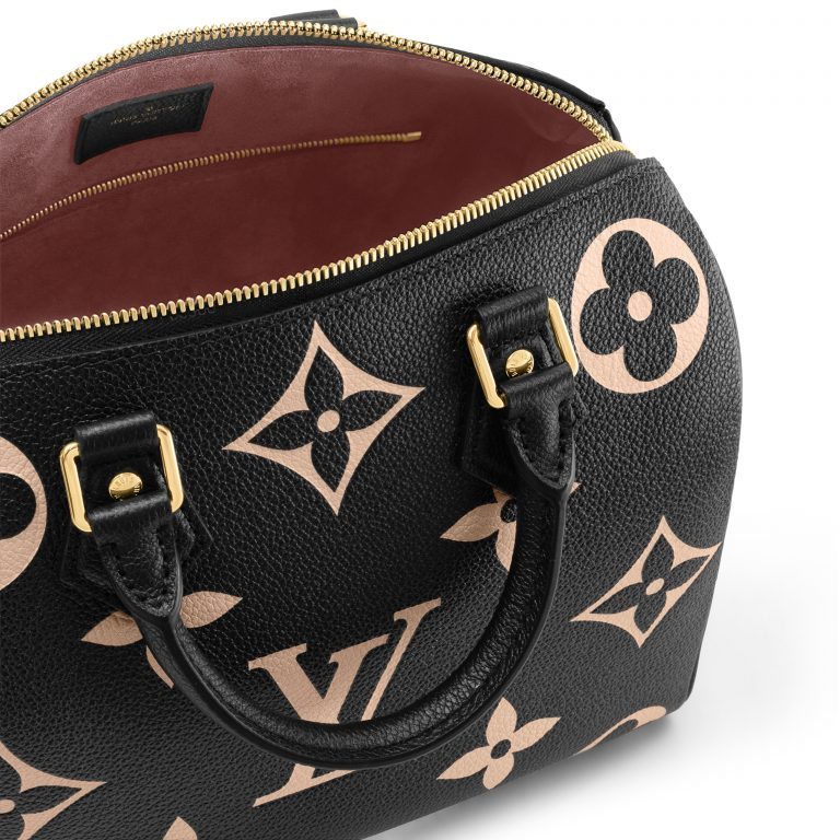 Louis Vuitton Speedy Bandoulière 25 Bag Black For Women 9.8in/25cm M58947