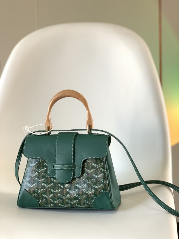 Goyard Saïgon Souple Mini Bag Green For Women‎ 7.9in/20cm SAIGONMINTY09CL09P