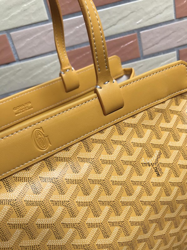 Goyard Bellechasse Biaude PM Bag Yellow For Women‎ 14.2in/36cm BELBIAPMLTY08CL08P
