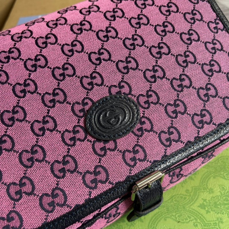 Gucci Gucci Children’s GG Multicolor Messenger Bag For Women  11.4in/29cm GG