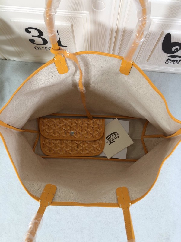 Goyard Saint Louis Gm Bag Yellow For Women‎ 15.7in/40cm STLOUIGMLTY08CL08P