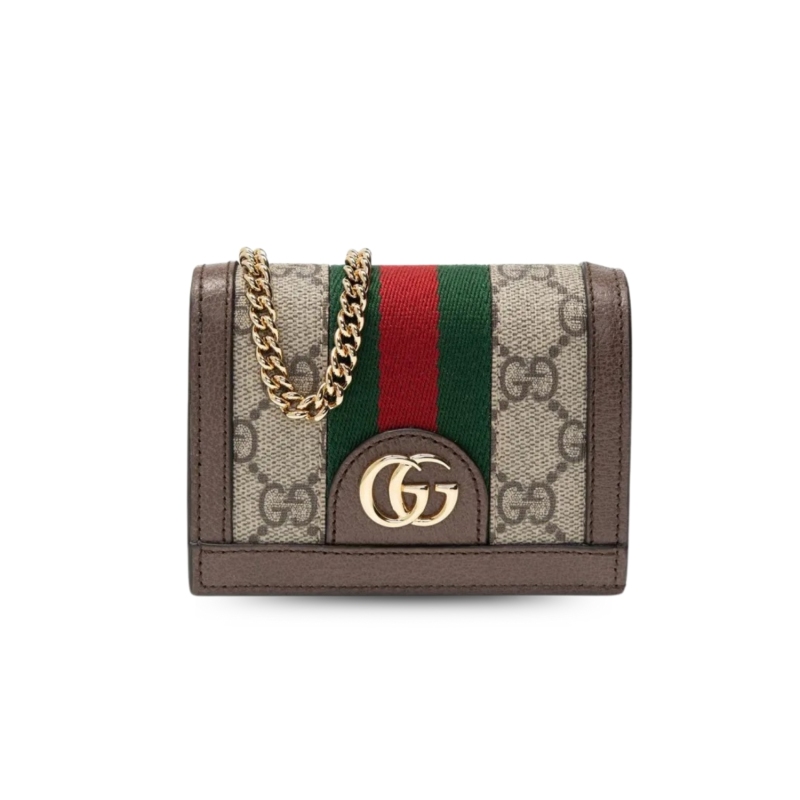 Exclusive Set Gucci: Ophidia Medium Tote Bag + Ophidia Card Case Wallet Supreme Canvas