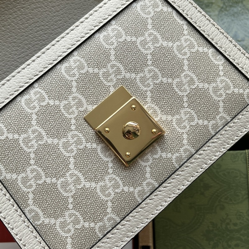 Gucci Ophidia GG Mini Shoulder Bag White For Women, Women’s Bags 6.9in/17.5cm GG ‎696180 UULAK 9956