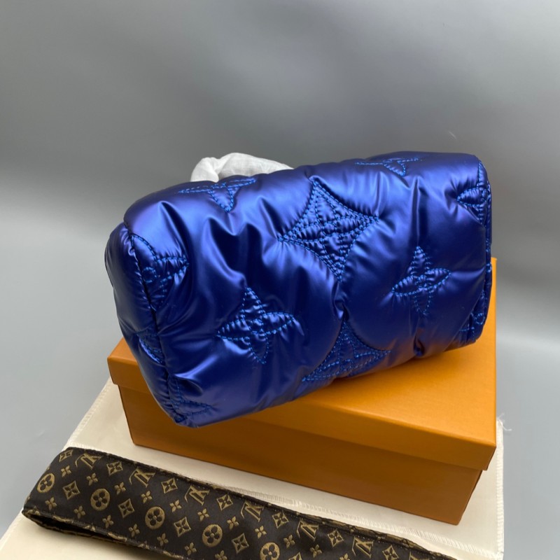 Louis Vuitton Speedy Bandoulière 25 Bag Blue For Women‎ 9.8n/25cm